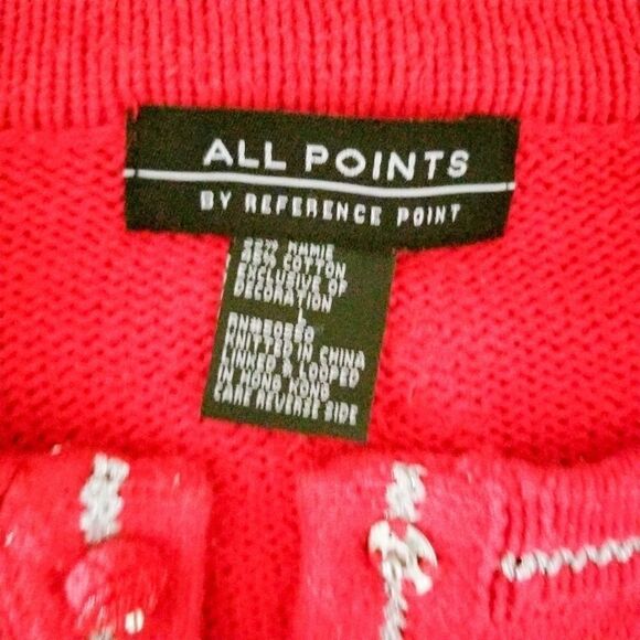 All Points vintage Christmas snow globe sweater - Picture 6 of 12